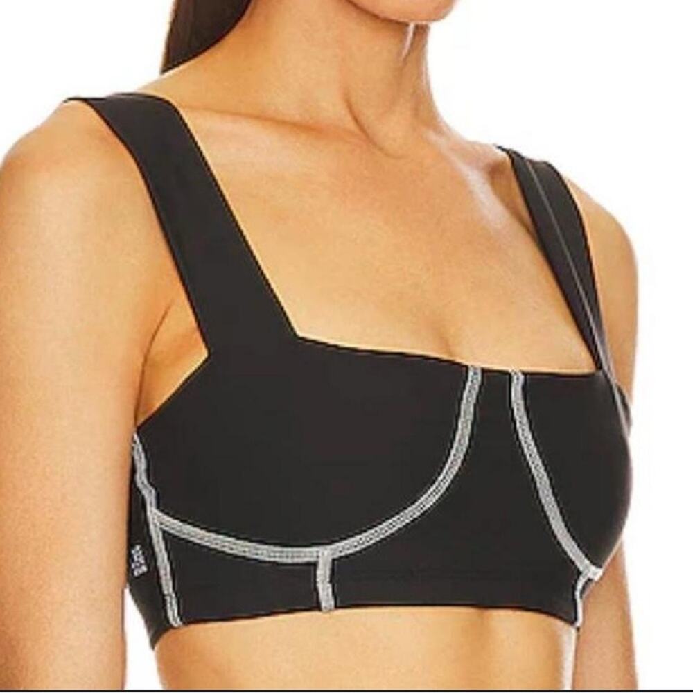 We wore what corset top solid black NWT.